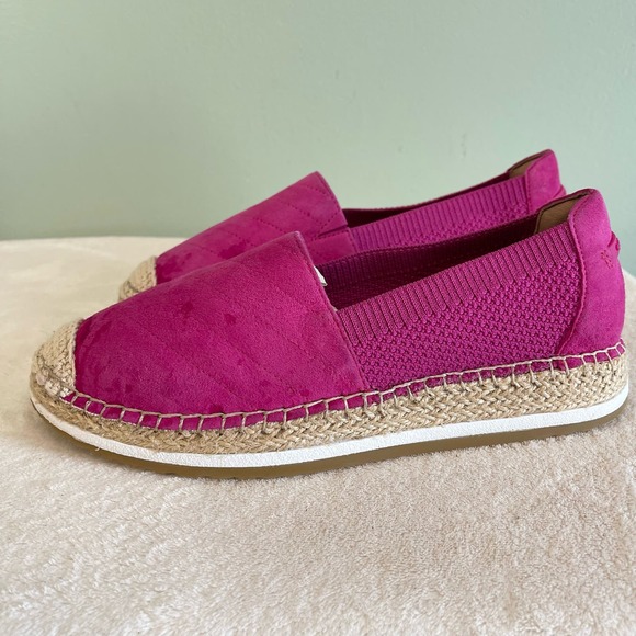 Cole Haan Cloudfeel Women's New Pink Slip On Espadrille Loafers Shoes Size 7B - Picture 9 of 14